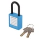 thumbnail image 3 of de bloqueo de seguridad con llave diferente grillete de 38 mm bolsa de seguridad equipaje de viaje Azul Zulema Candado de bloqueo de seguridad, 3 of 8