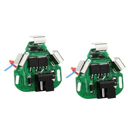 

Iegefirm 2Pcs 3S 12.6V BMS 18650 Lithium Battery Board DC Electric Hand Lithium Drill Li-Ion Battery Protection Board