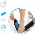 thumbnail image 4 of Lanola Reusable Hot & Cold Therapy Gel Wrap for Pain Relief, Flexible Ice Pack for Ankle, Foot, Elbow & Arm, Support for Swelling, Sprains & Sports Injuries, 4 of 7