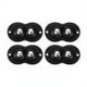 thumbnail image 1 of Ruedas universales autoadhesivas para muebles, 4 Uds. (doble bola negra), 1 of 2