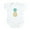 Cloud White, variant on CafePress - Golden Pineapple Body Suit - Baby Light Bodysuit, Size Newborn - 24 Months