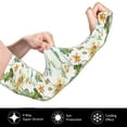 thumbnail image 2 of Honeii Watercolor Bright Sunflowers Print Cooling Sleeves for Sun Protection, Ice Silk Arm Sleeves with UV Protection, Perfect for Outdoor Sports, Golf, Cycling, Running,Fishing, 2 of 7