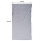 thumbnail image 3 of dormir de algodón Liner Sábana de viaje para Ligero Portátil 210x110cm Los 210x150cm Sunnimix Saco de dormir de algodón, 3 of 8