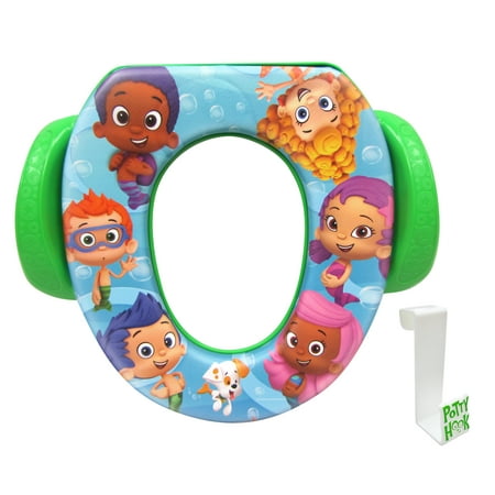 Nickelodeon Bubble Guppies Soft Potty Seat (Best Toddler Toilet Seat)