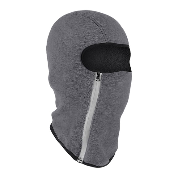 Fzaqwen Balaclava Face Mask Balaclava Ski Mask Comfortable Breathable Cap Winter for Men Gray