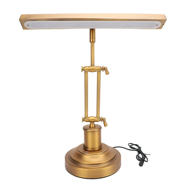 Lámpara De Piano, Luz De Escritorio LED De 12 W Con Ajuste De Brillo Continuo De 3000 K A 6000 K, Pantalla Giratoria De 360, Alto CRI 85, Control Táctil