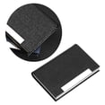 thumbnail image 4 of unbranded Portatarjetas De Acero Inoxidable Negro Con Para Tarjetas De Presentación Y Crédito, 4 of 8