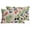 Green, Blue, Red, Brown, variant on Botanical Fruit Throw Pillow Covers 20 x 20 Inch Pillow Covers Set of 2 Decorative Retro Blueberry Raspberry Leaves Black Cushion Case Square Cotton Linen Pillowcases with Zipper for Couch Sofa Bed