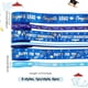 thumbnail image 2 of 6 rollos de cinta de graduación, cintas azules de 1 pulgada y 3/8 de pulgada, cinta de grosgrain de poliéster para manualidades, decoración para fiestas de graduación., 2 of 7