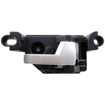 Dorman 81685 Rear Passenger Side Interior Door Handle for Specific Ford Models, Smooth Silver Lever