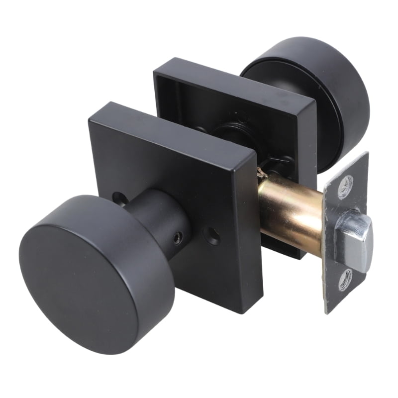 Zinc Alloy Round Door Knobs Knobset Nonlocking Interior Door Handles for Hallway, Closet, Bathroom Easy to Install