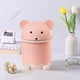 thumbnail image 5 of Flip Lid Desktop Wastebasket Bathroom Storage Household Living Room Thickened Basket Mini Wastebasket, 5 of 5