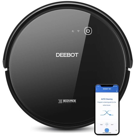 ECOVACS DEEBOT 661 Convertible Vacuuming or Mopping Robotic Vacuum Cleaner with Max Power