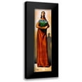 thumbnail image 1 of West, Ronald 8x18 Black Modern Framed Museum Art Print Titled - Tall Lady V, 1 of 5