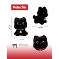 thumbnail image 2 of Gatito De Peluche Sentado Suave Con Olor A Frutas, 2 of 5