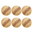 thumbnail image 2 of Disketp Vintage Baseball Funny Coasters,6 Pcs Leather Coasters With Holder, Perfect Housewarming Hostess Gifts,Protect Furniture From Water Marks Scratch And Damage, 2 of 9