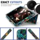 thumbnail image 4 of Funda compatible con Samsung Galaxy Tab A 8.0 2019 con S Pen, funda plegable de primera calidad con soporte para tableta Galaxy Tab A 8.0 SM-P200 (Wi-Fi)/SM-P205 (LTE) 2019 - Jungle Night, 4 of 5