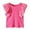 Hot Pink, variant on Gubotare Toddler Girl Summer Clothes Girl's Short Sleeve Summer Shirts Top Casual Cute Crew Neck Blouses Tops Size 12T 13T (Hot Pink,12-13 Years)