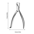 thumbnail image 2 of Pet Nail with Guard Stainless Steel for Dogs and Cats Ergonomic Grip Design Easy Control Trimming Tool, 2 of 4