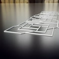 thumbnail image 5 of Ekena Millwork 23 3/8"W x 23 3/8"H x 3/8"T Large Loveland Decorative Fretwork Wall Panels in Architectural Grade PVC, 5 of 9