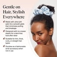 thumbnail image 4 of Hair Scrunchies Kitsch Bridgerton x Satin para mujer, color azul, 4 of 4