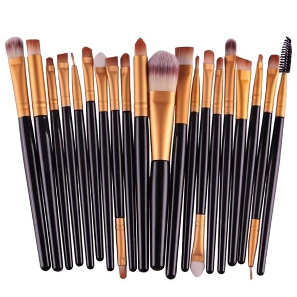 SHOWERORO 20PCS Eyeshadow Brushes Makeup Brushes for Professional Use with Luxury Style