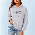 thumbnail image 6 of cocolona Womens Heart Print Hoodies Fall Fashion Casual Long Sleeve Hooded Sweatshirts Loose Comfy Trendy Pullover Tops with Pockets, 6 of 6