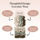 thumbnail image 4 of Kitsch Scrunchies for Women - No Crease Hair Ties for Girls | Scrunchies For All Hair Types and Textures, Perfect for Day or Night | Ideal Gifts for Women - Moss Green, 5 Pcs, 4 of 4