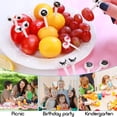 thumbnail image 3 of Creative Animal Food Picks, Cute Cartoon Shapes Reusable Lunch Picks, Food Grade Plastic for Picky Eaters Bento Box Accessories, Kids Lunch Non-Toxic Easy to Clean, 3 of 5