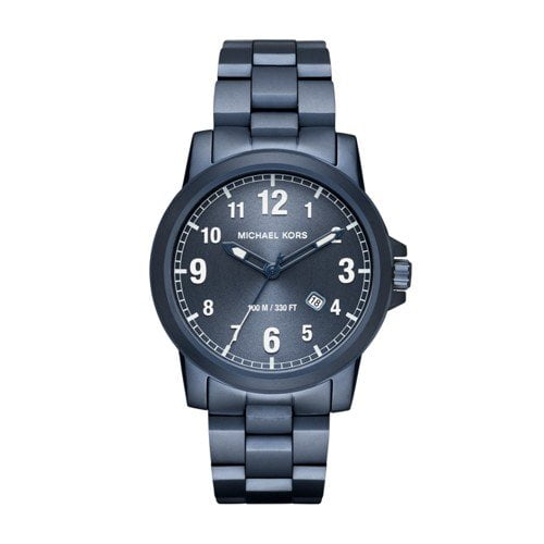 Michael Kors Men's Paxton Blue Stainless Steel Watch MK8533