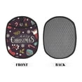 thumbnail image 2 of Rocae Merry Christmas for Silicone Pot Holders, Oven Mitts Heat Resistant Hot Pads with Pockets,Non-Slip Bbq Baking Smoking Potholders ,7.5"x9.4", 2 of 7
