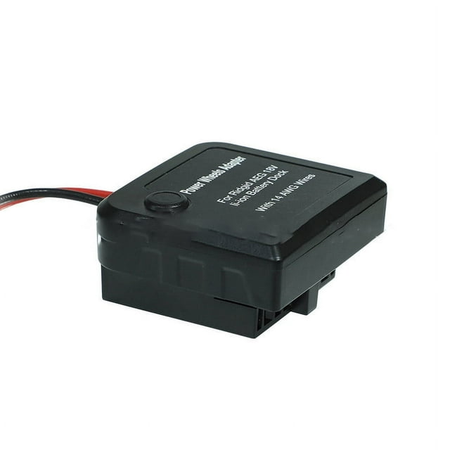 1 PCS DIY Battery Adapter Replacement Accessories For Craftsman 18V 20V Li-Ion Dock Power Connector 14AWG Electrical Tools