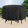 thumbnail image 2 of 190T Home Sunscreen Waterproof Cover Garden Courtyard Table And Chair Cover, 2 of 7