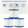 thumbnail image 2 of Cost-Effective Spa Filter Cartridge, Hot Tub Filters Replacement With Dirt-Locking Technology, Suitable For Most Jacuzzi Pools, Aerated Filtration Keeps Water Fresh, Easy To Clean And Replace (6PCS), 2 of 5