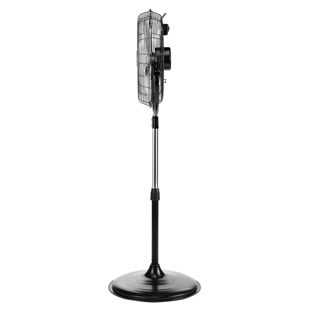 Professional Series 18" Stand Fan, High Velocity, Aluminum Blades Condition New  59 Inches Height