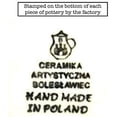thumbnail image 4 of Polish Pottery Baker - Rectangular with Grip Lip - Garden Party, 4 of 5