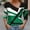 Green, variant on WXLWZYWL Fall Tops for Women Long Sleeve Collared V Neck Womens Button Down Color Block Blouse Casual Loose Fall Clothes