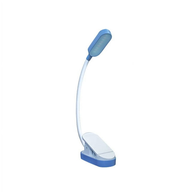 Luces de libro azules y negras para leer de noche en la cama, 3 niveles de brillo × 3 temperaturas de color, luces de lectura ligeras de 1.3 oz para libros en la cama