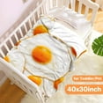 thumbnail image 2 of Blanket Egg Pattern Fleece Lightweight Throws Gift for Birthday Christmas Soft Flannel Blankets for All Season Bed Sofa Large for Women Men, Twin-60"x 80", 2 of 6