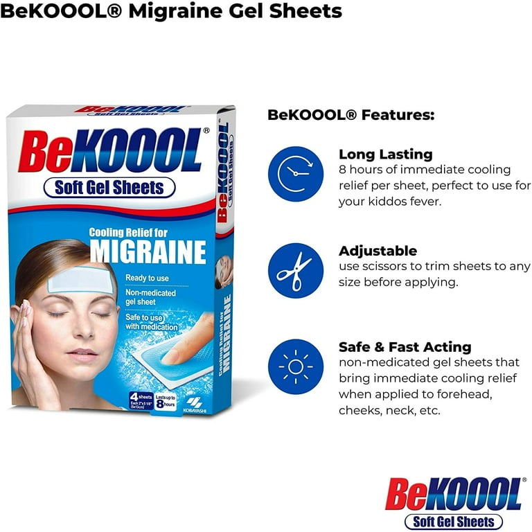 Be Koool Soft Gel Sheet - 4 sheets