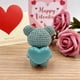 thumbnail image 4 of Figura de oso de peluche con forma de corazón para San Valentín | Decoración romántica de resina | Regalo ideal para novias, parejas y aniversarios | Adorno para el hogar, el escritorio y el, 4 of 6