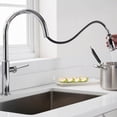 thumbnail image 4 of Kraus Sellette Pull-Down Lever Kitchen Faucet, Oil Rubbed Bronze (OPEN BOX), 4 of 5