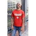 thumbnail image 4 of Guard T-Shirt Unisex Red Pool Ocean Lake Uniform Clothing (M), 4 of 6