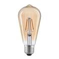 thumbnail image 2 of CWI Lighting 4W ST19 2700K Glass LED Bulb in Amber (Set of 10), 2 of 2
