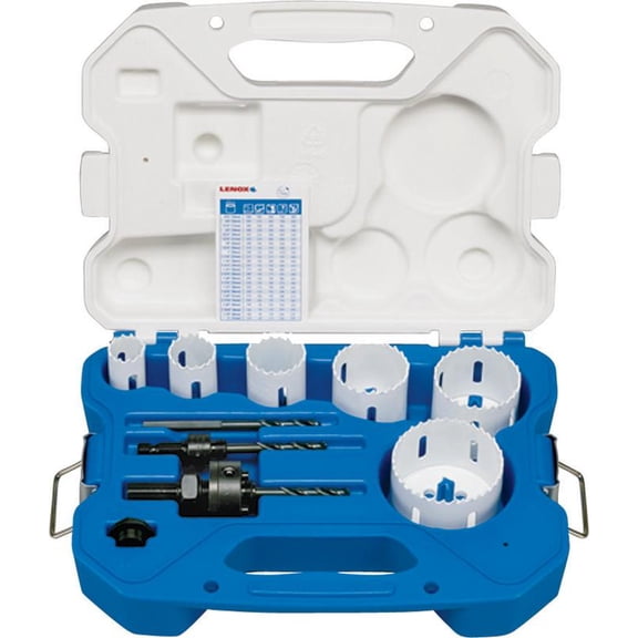 HOLESAW ELECTRICIANS KIT 9PC