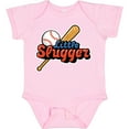 thumbnail image 3 of Inktastic Little Slugger Boys or Girls Baby Bodysuit, 3 of 5