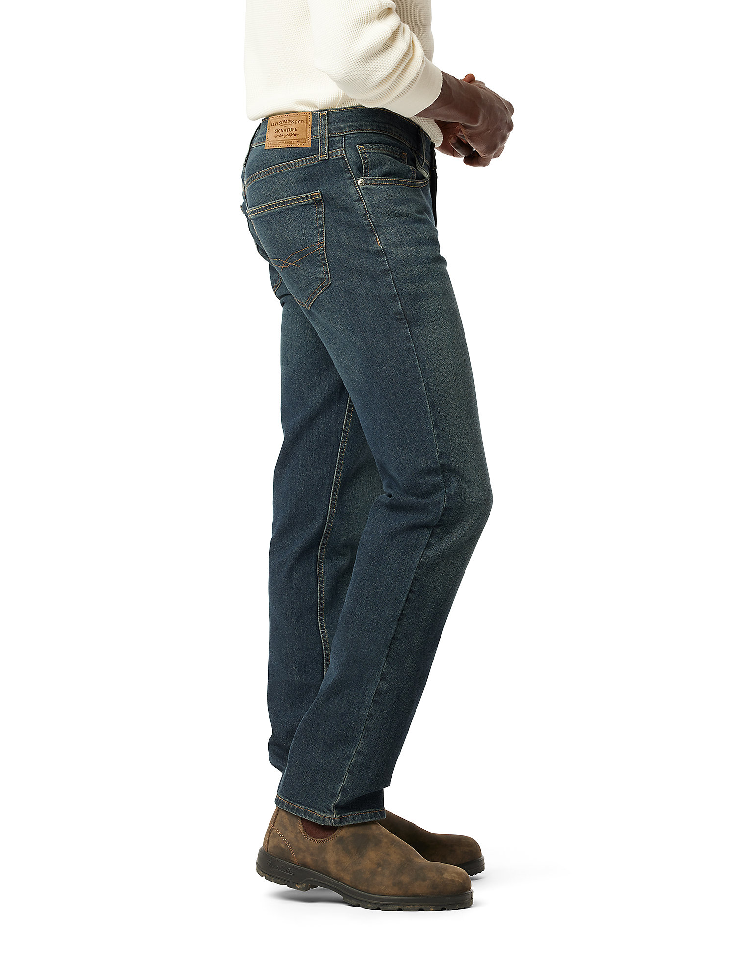 Levi Strauss Signature Men's Straight Fit Jeans photo 2