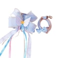 thumbnail image 1 of Cat Harness with Camellia - Comfortable, Break Free, Three-dimensional Effect, Adjustable, Dress Up - Polyester Wings Bow Cat Leash for Puppy, 1 of 8