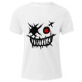 thumbnail image 4 of Homenesgenics Mens Shirts Men Tops T Shirts for Man Summer Fashion Casual Men's Round Neck Printed T-Shirt Top White XXXXL, 4 of 4