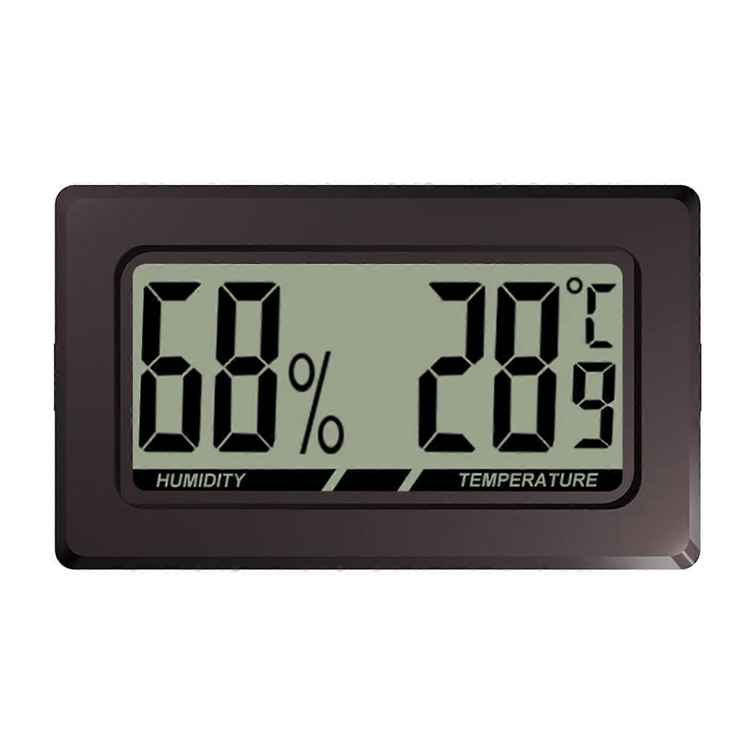 Small LCD ThermoHygrometer  Temperature Humidity Meter, Accuracy Mini Tester For Indoor Outdoor Use